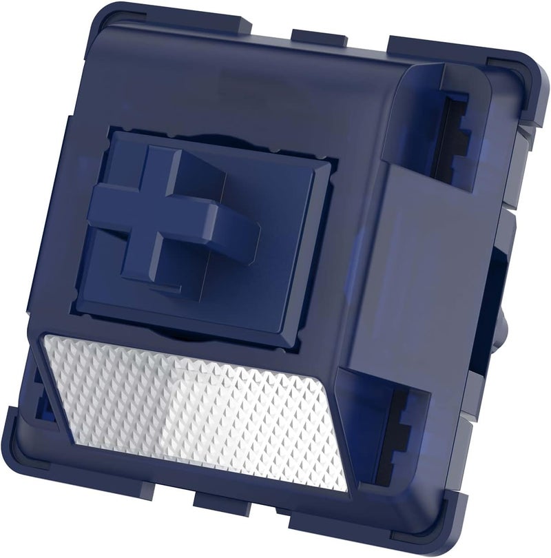 DUROCK Blue Lotus Switch, High Precision T1 Tactile Switches 65g Long Spring Pre-Lubed RGB Heavy Tactile Keyboard Switches ( Blue Lotus, 70pcs) - Image 4